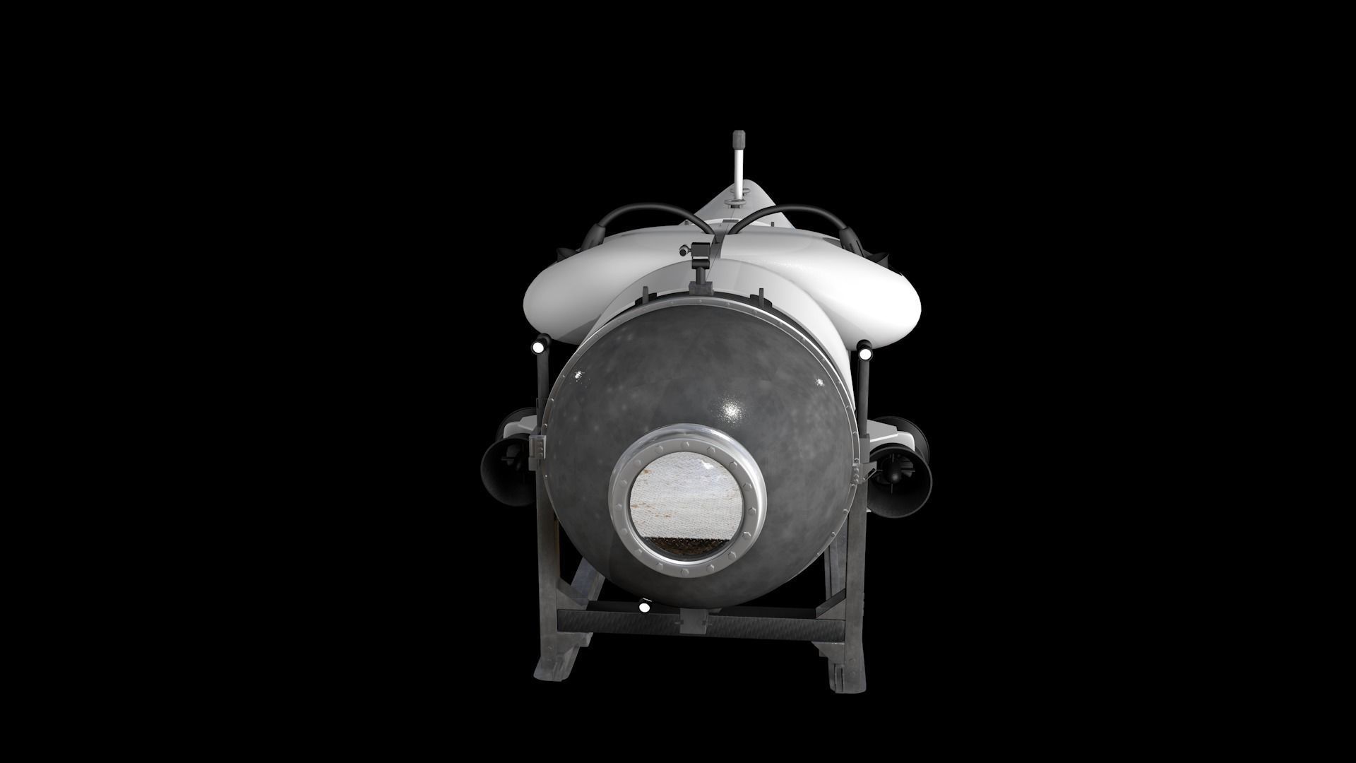 Oceangate Titan 3D model_24