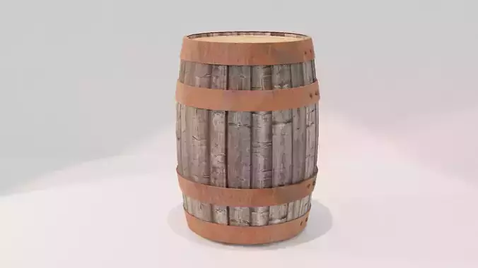 old barrel
