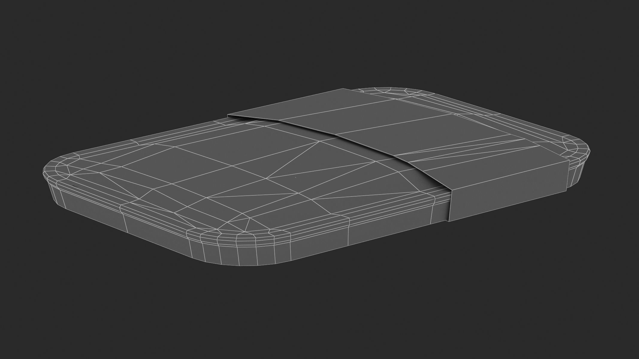 Frozen Fish Low Poly PBR Realistic Low-poly 3D model_7