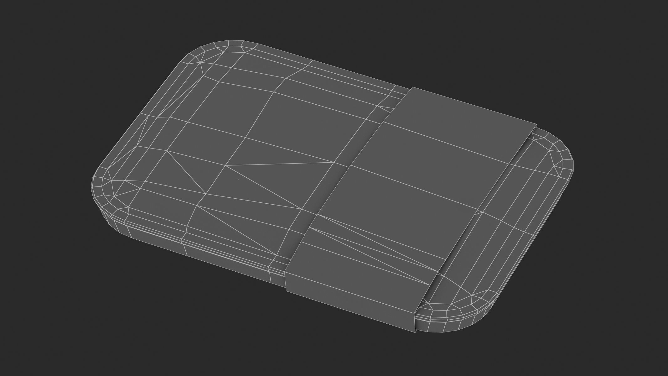 Frozen Fish Low Poly PBR Realistic Low-poly 3D model_6