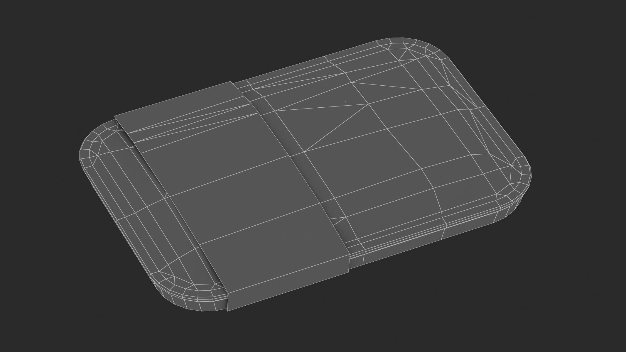 Frozen Fish Low Poly PBR Realistic Low-poly 3D model_5