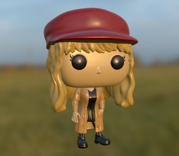 Funko Taylor Swift 3D print model_3