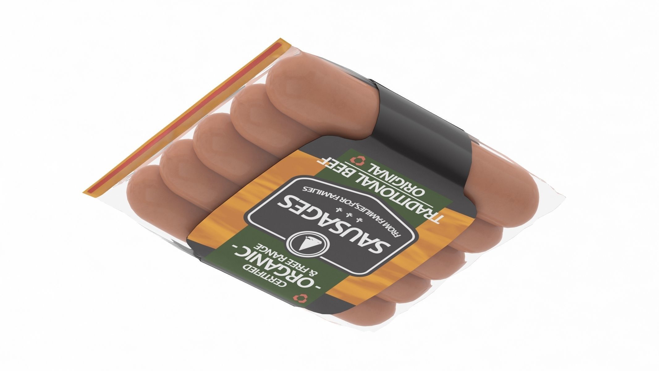 Hot Dogs Pack Low Poly PBR Low-poly 3D model_2