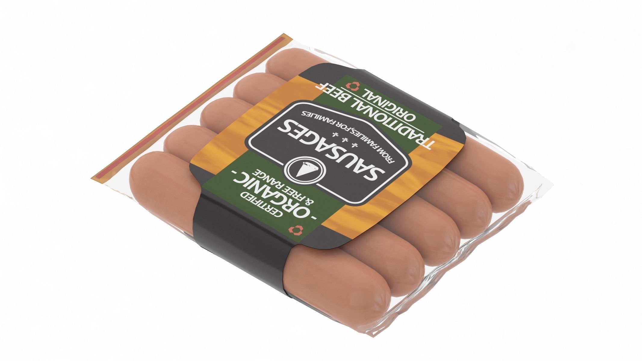 Hot Dogs Pack Low Poly PBR Low-poly 3D model_1