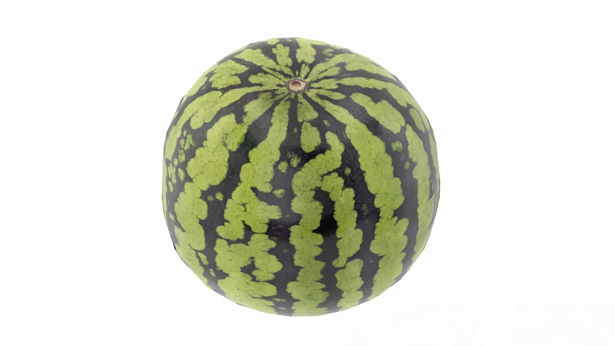 Watermelon Low Poly PBR Low-poly 3D model_0