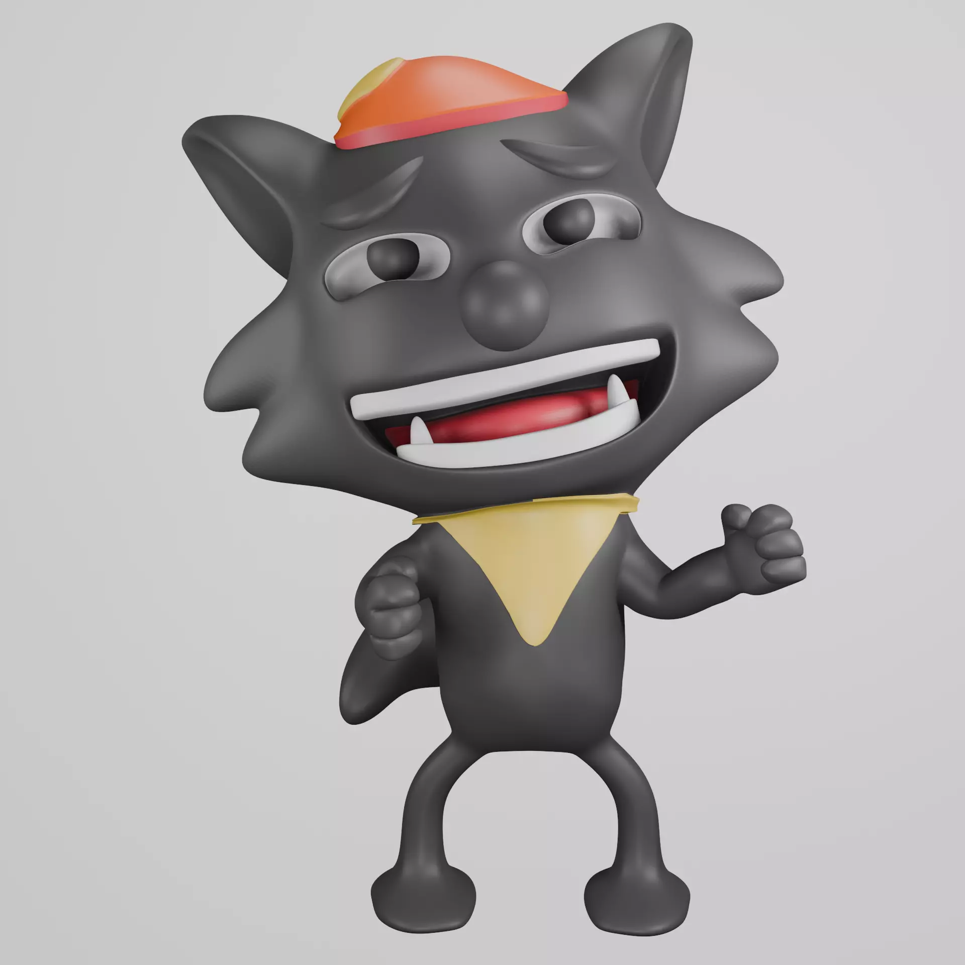 Grey Wolf Free 3D print model