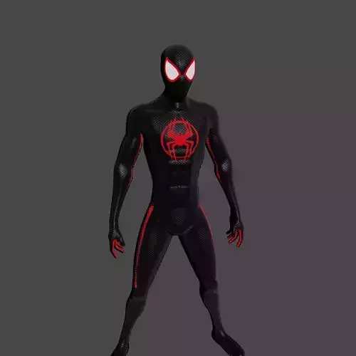 Miles Morales Suit from Spiderman Across The Spider-Verse