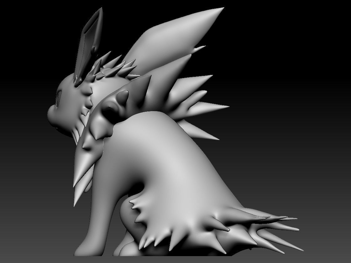 Jolteon 3D print model_8