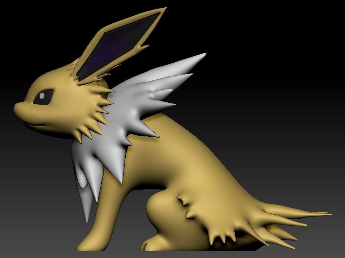 Jolteon 3D print model_5