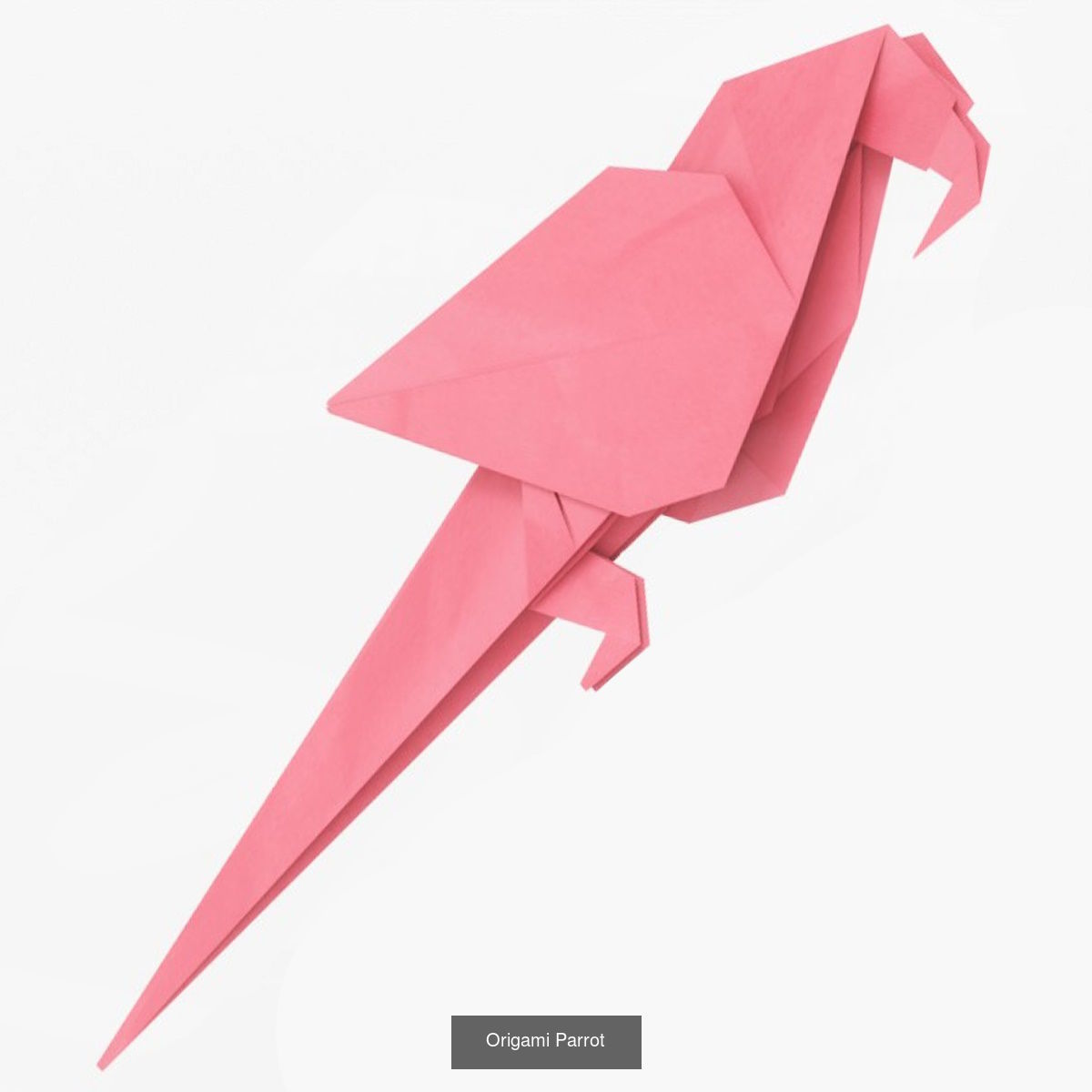 Origami creatures 3D Model Collection_15