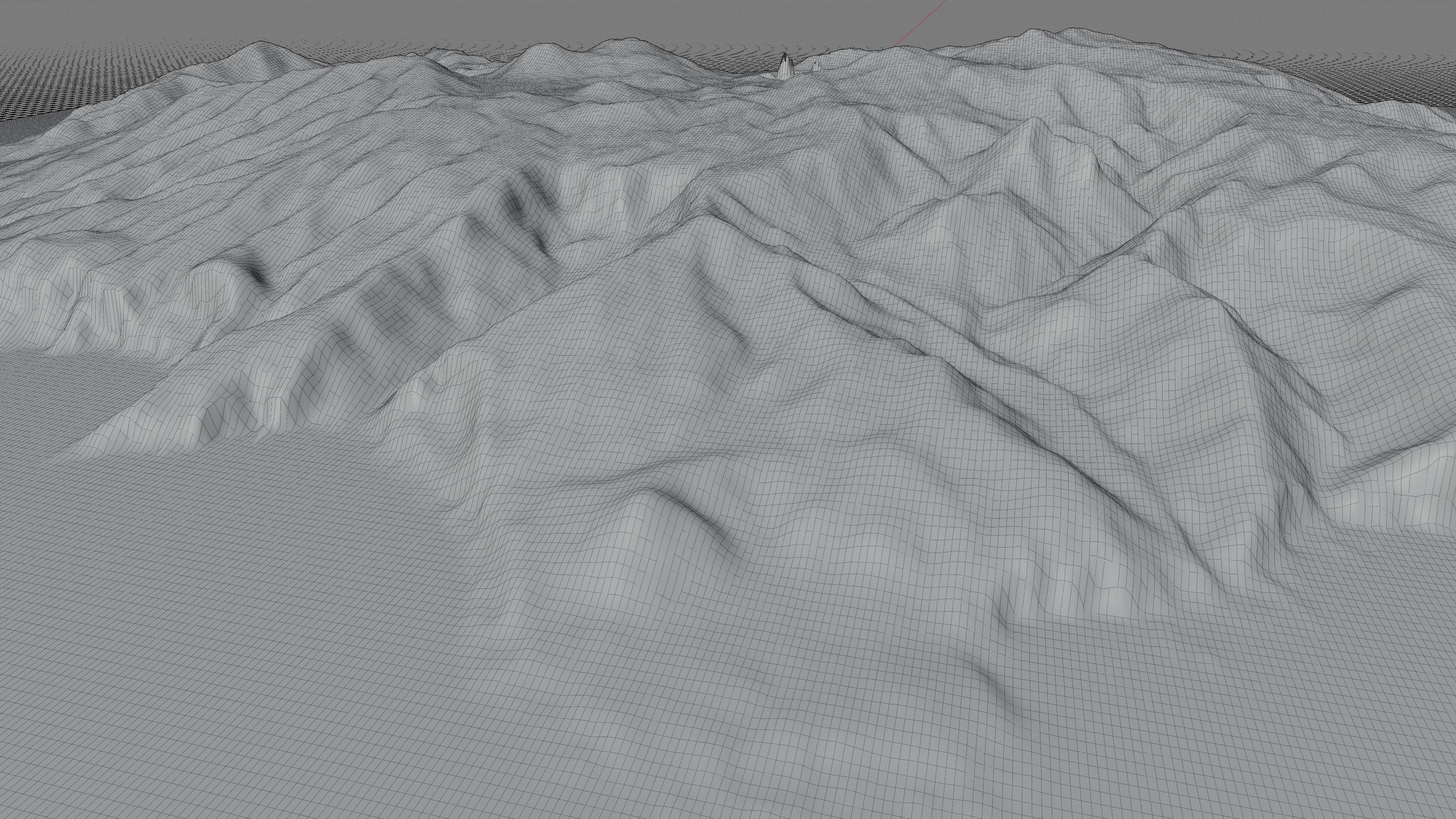 Flores island full 3d model terrain 3D model_11