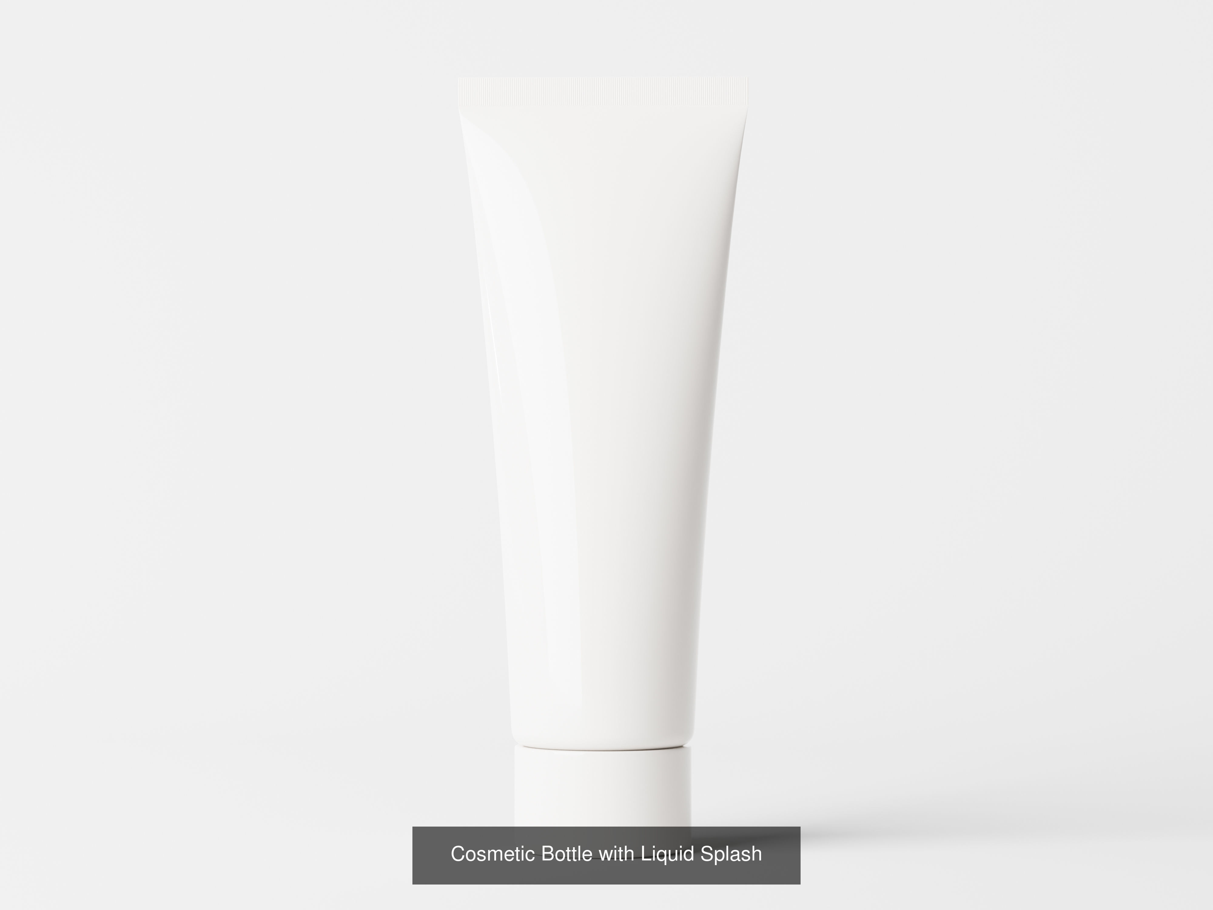 Cosmetic Bottle Collection with Liquid Splashes _16