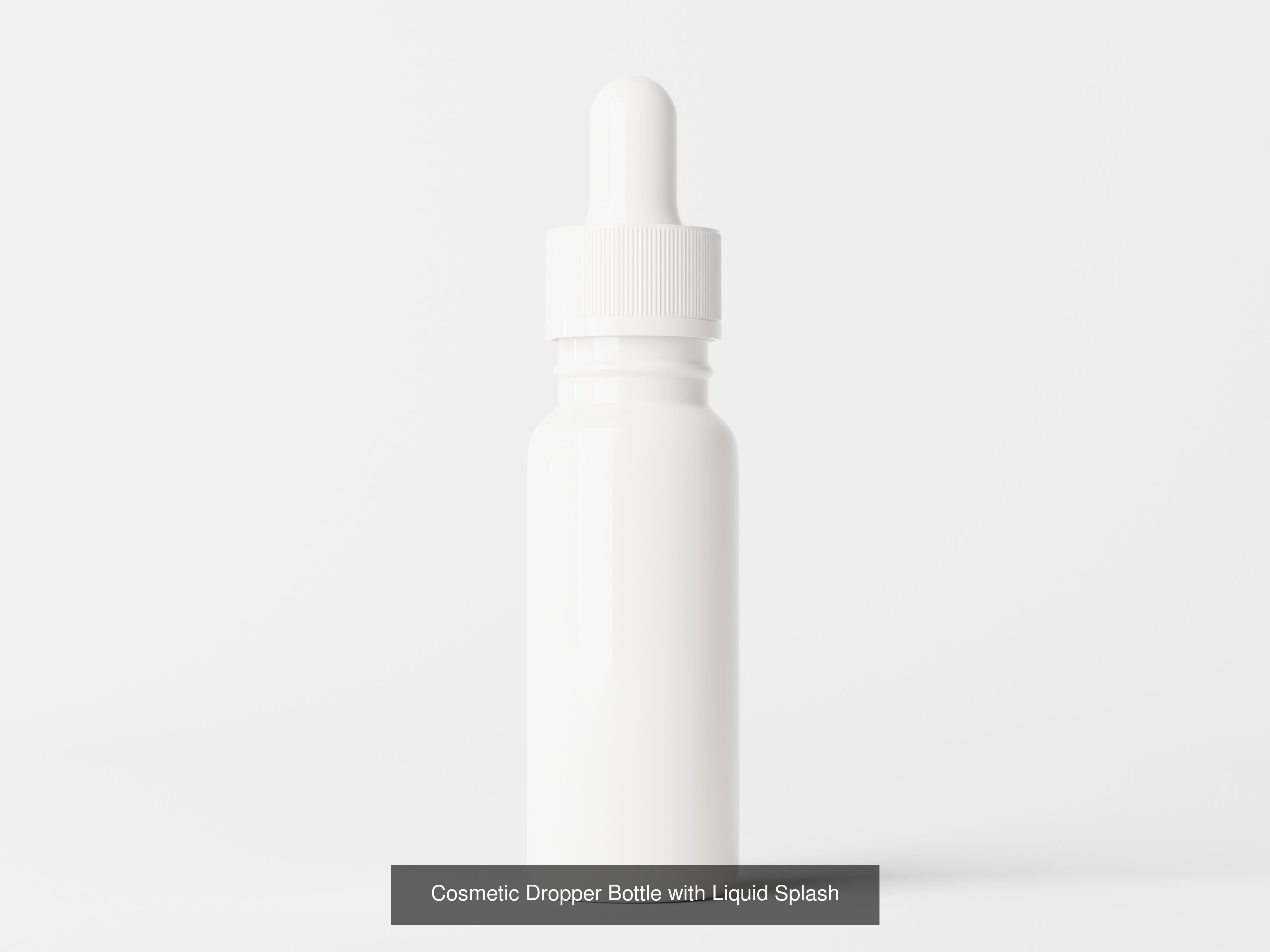 Cosmetic Bottle Collection with Liquid Splashes _6