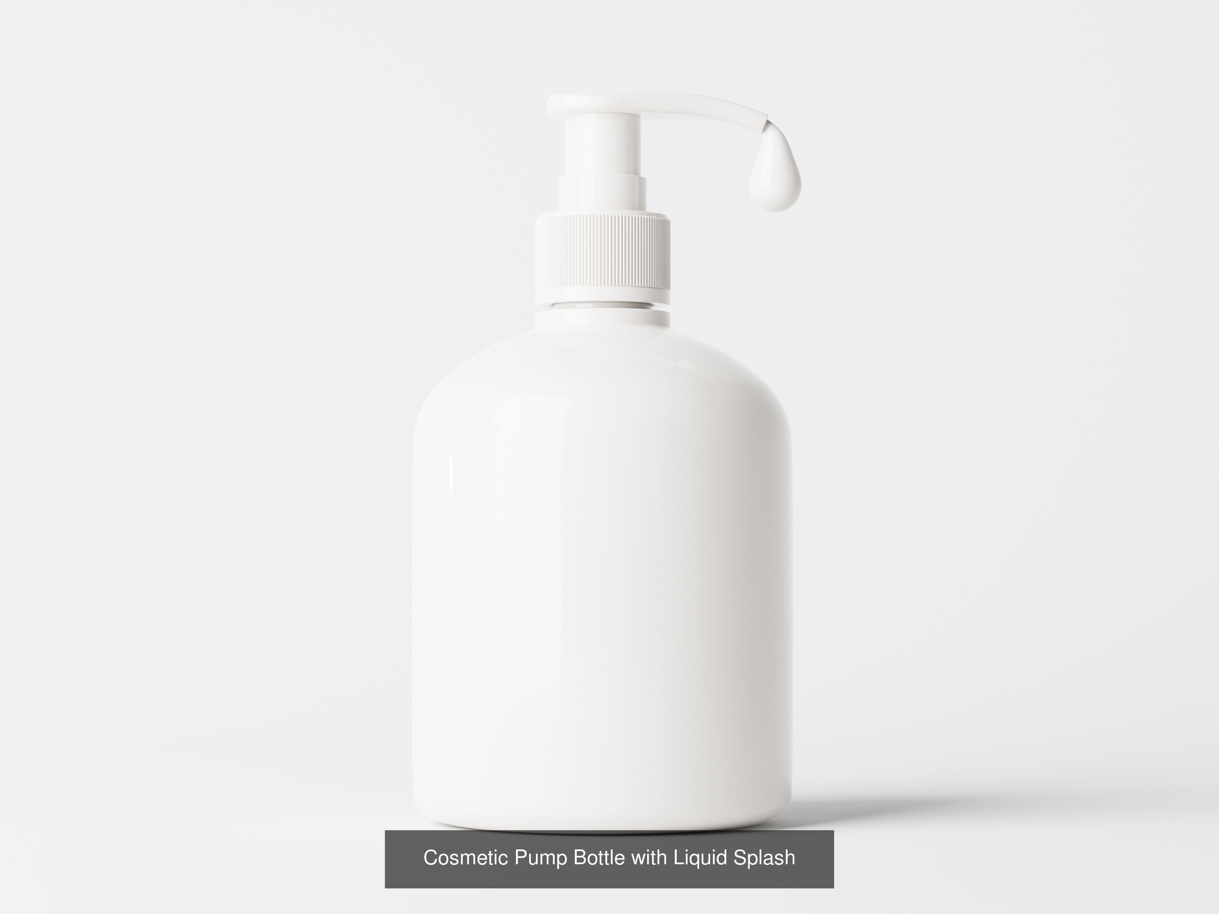 Cosmetic Bottle Collection with Liquid Splashes _9