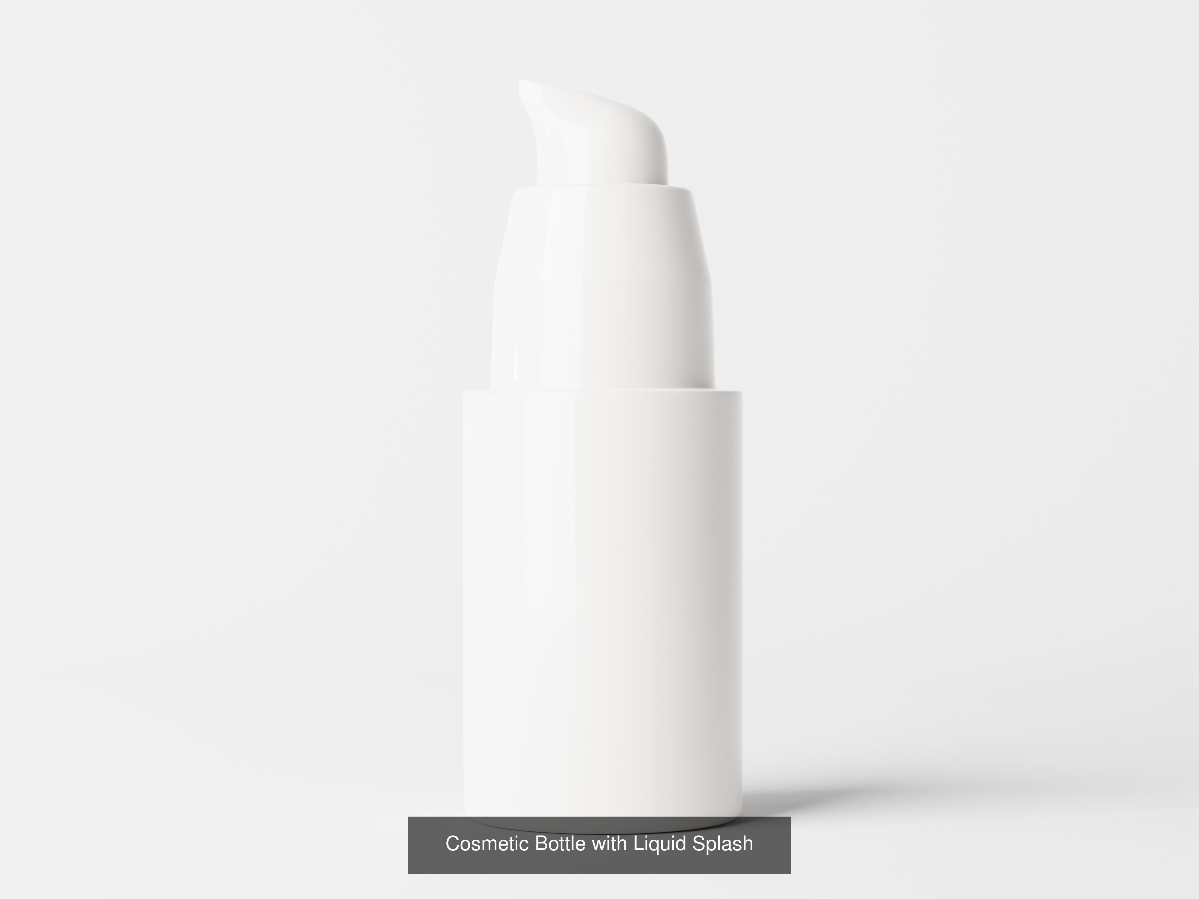 Cosmetic Bottle Collection with Liquid Splashes _14