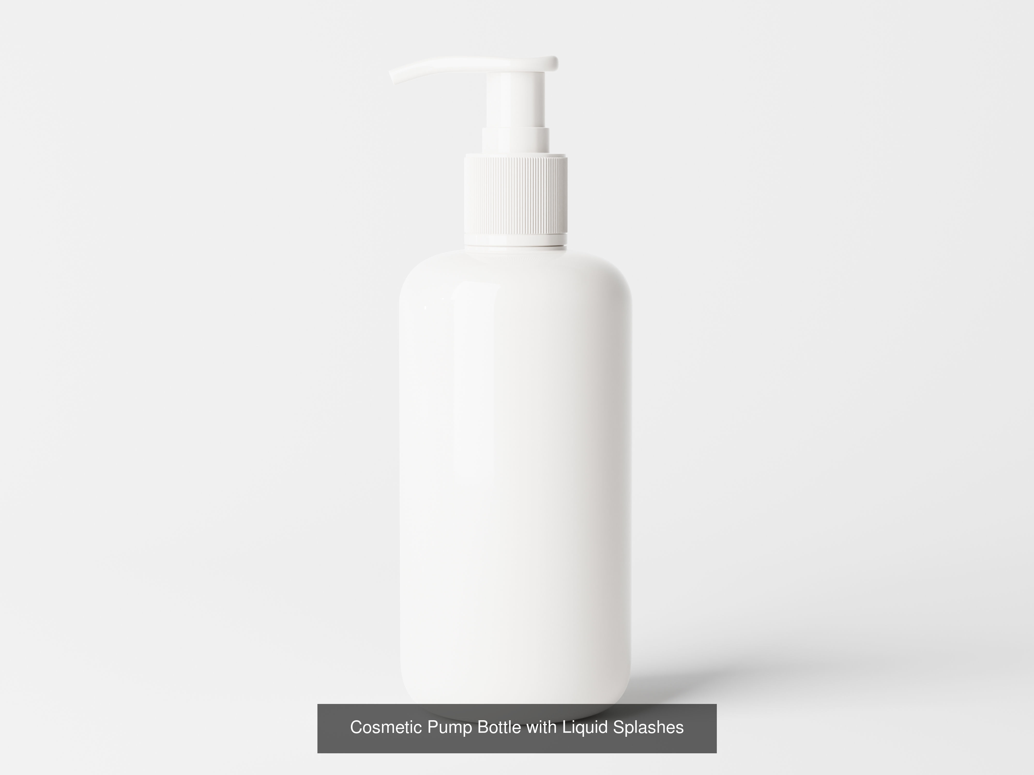 Cosmetic Bottle Collection with Liquid Splashes _20