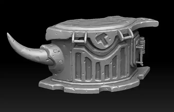 Anvil chest 3d print 3D print model