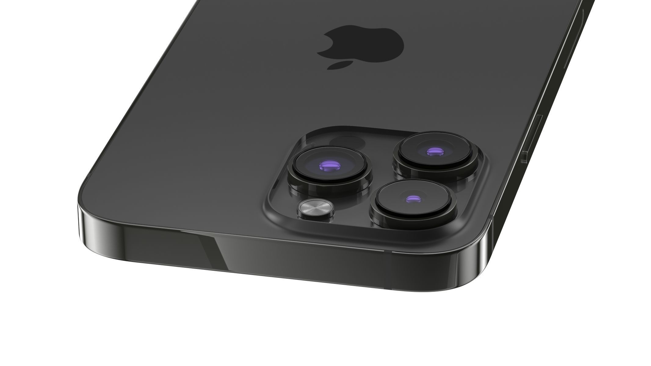 Apple iPhone 14 Pro Max Midnight 3D model_9