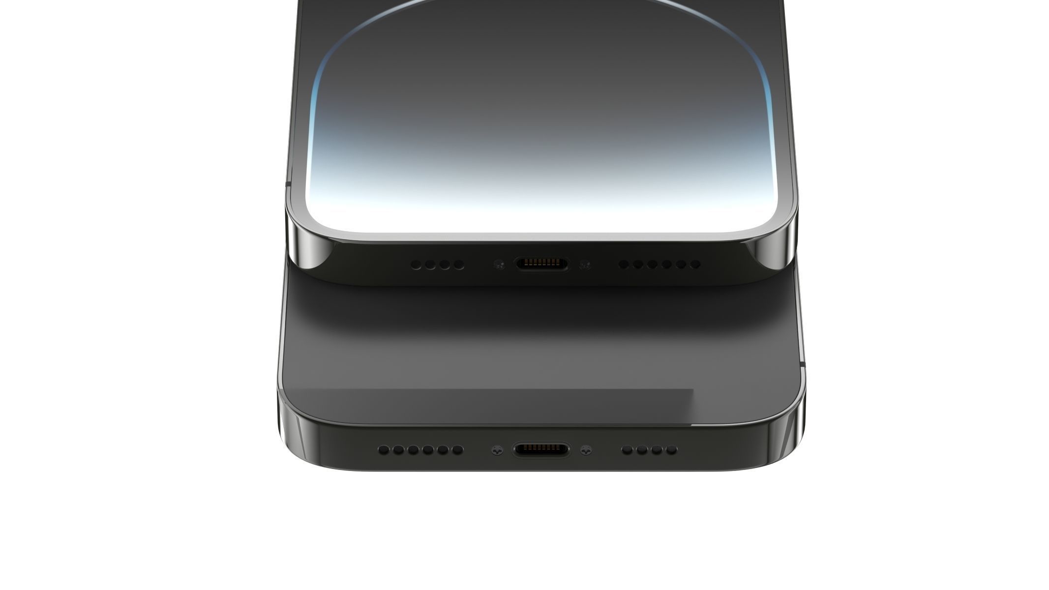 Apple iPhone 14 Pro Max Midnight 3D model_3