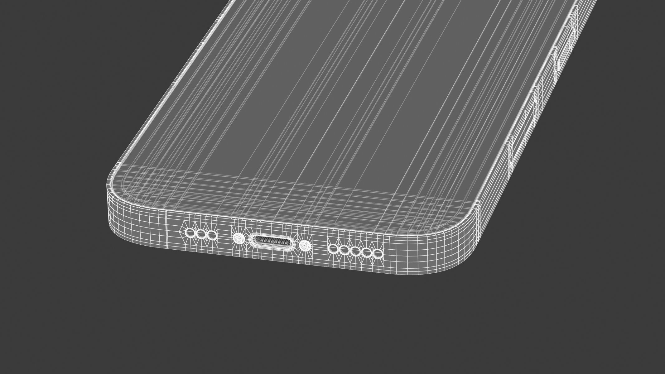 Apple iPhone 14 Pro Max Midnight 3D model_15