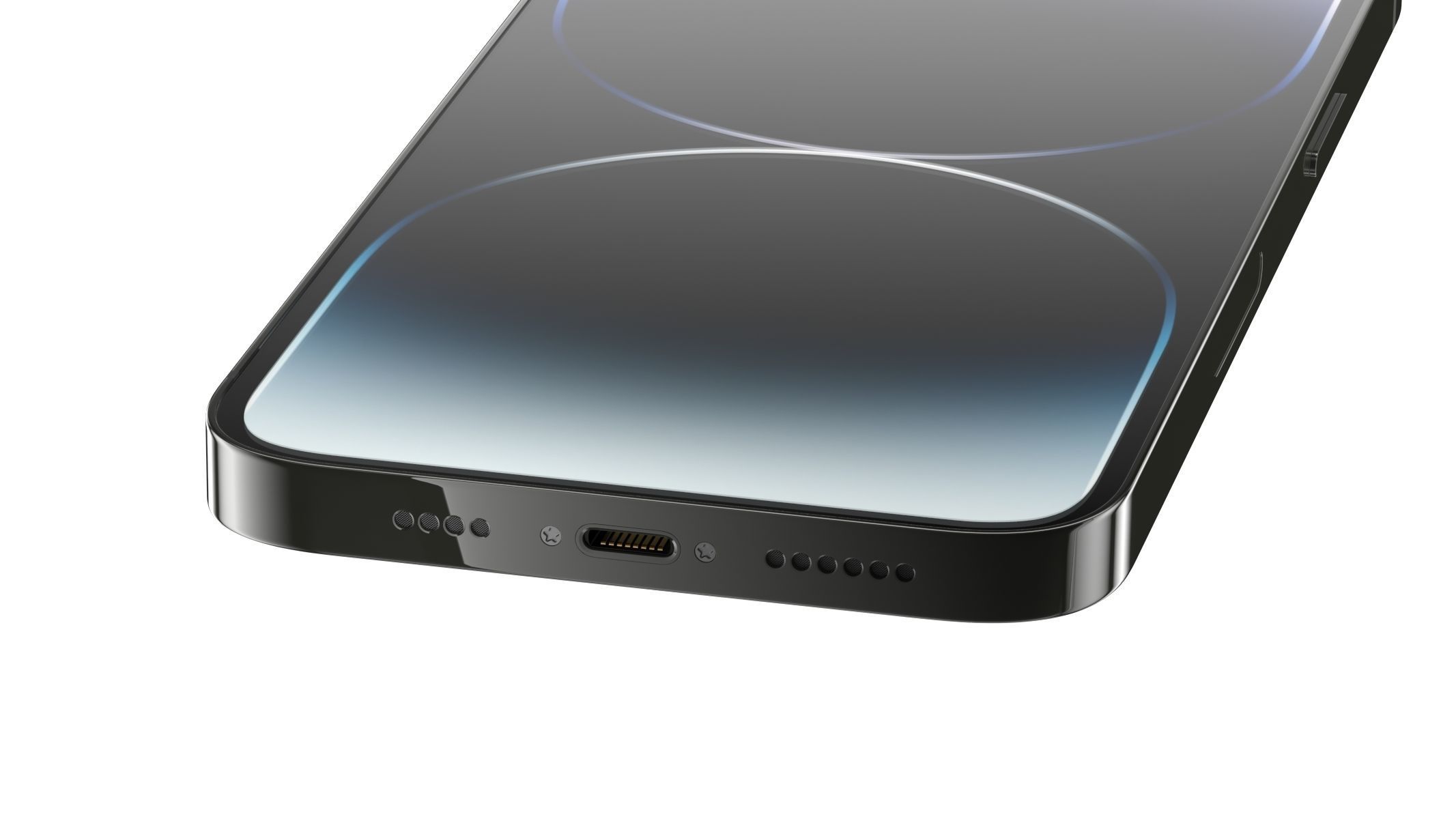 Apple iPhone 14 Pro Max Midnight 3D model_8