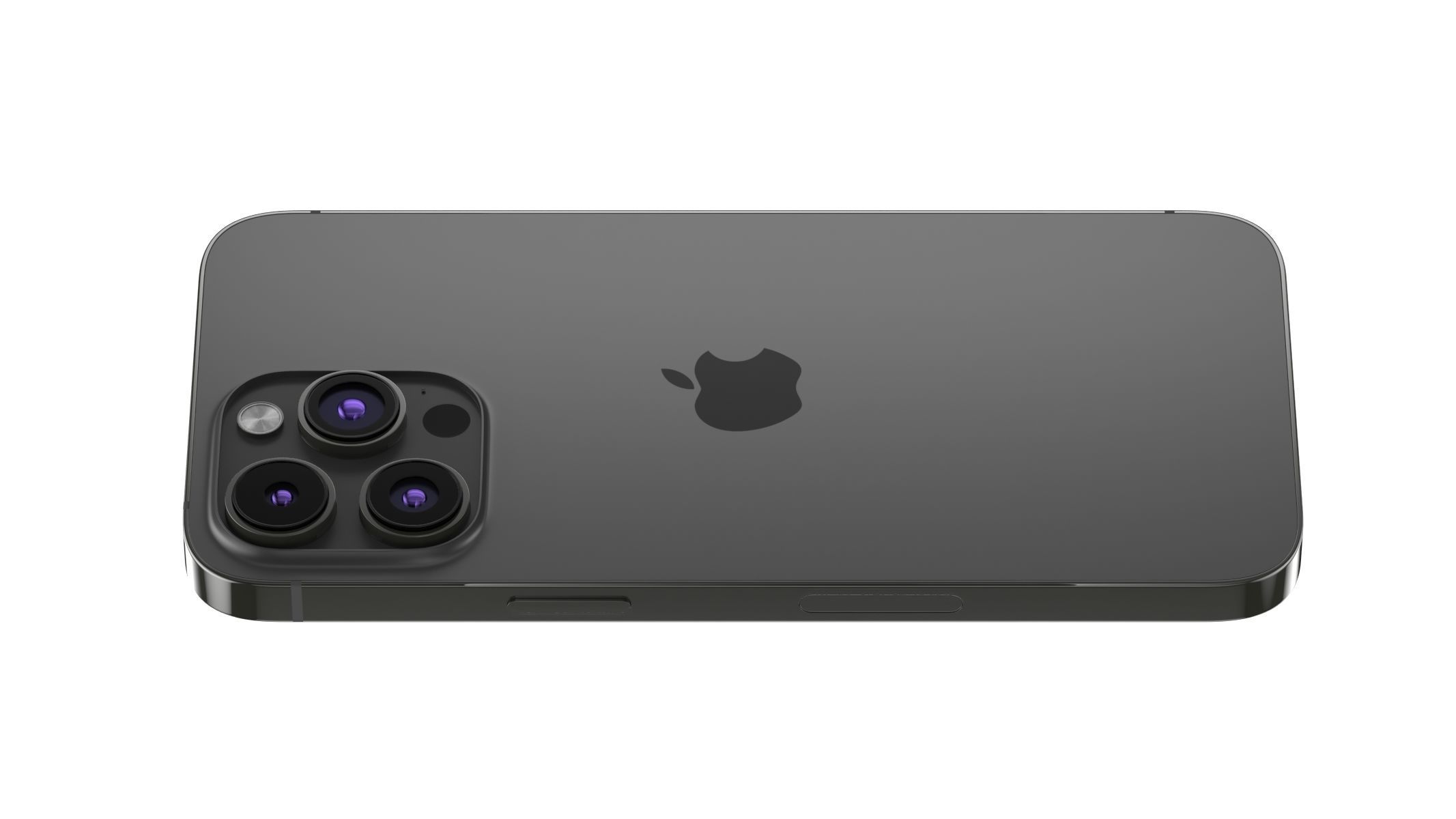 Apple iPhone 14 Pro Max Midnight 3D model_5