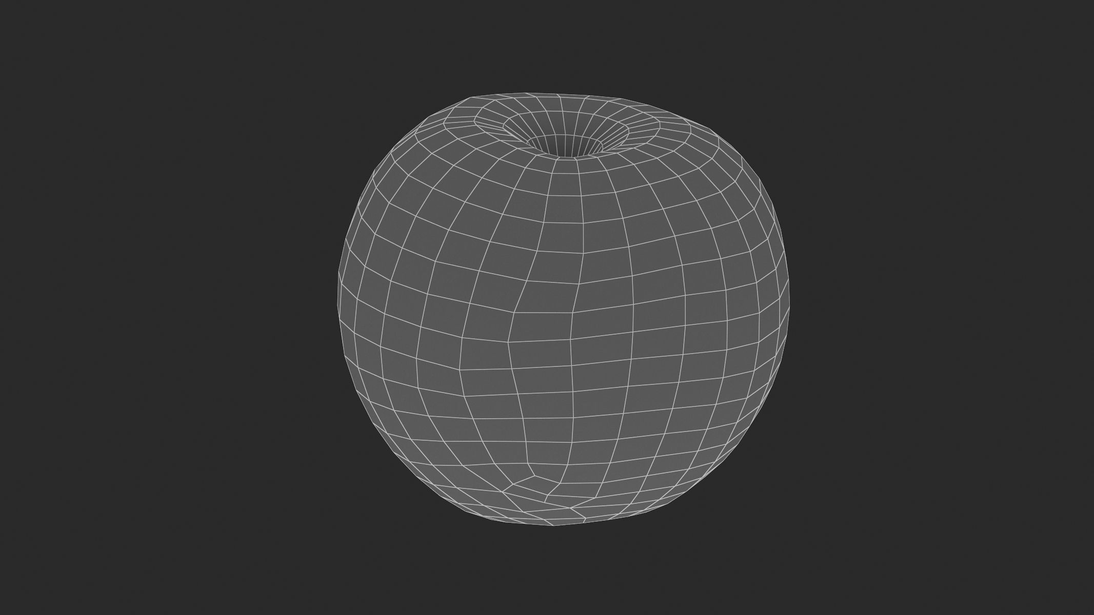Apple Low Poly PBR Realistic Low-poly 3D model_6