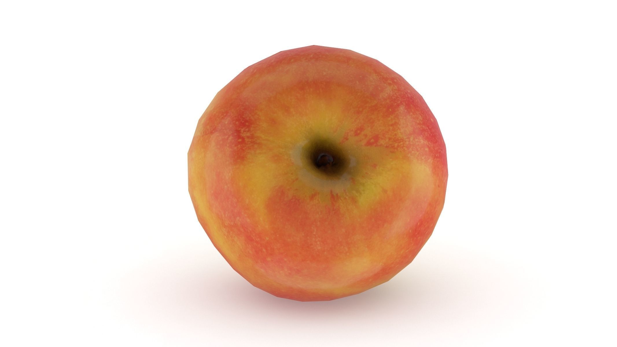 Apple Low Poly PBR Realistic Low-poly 3D model_2