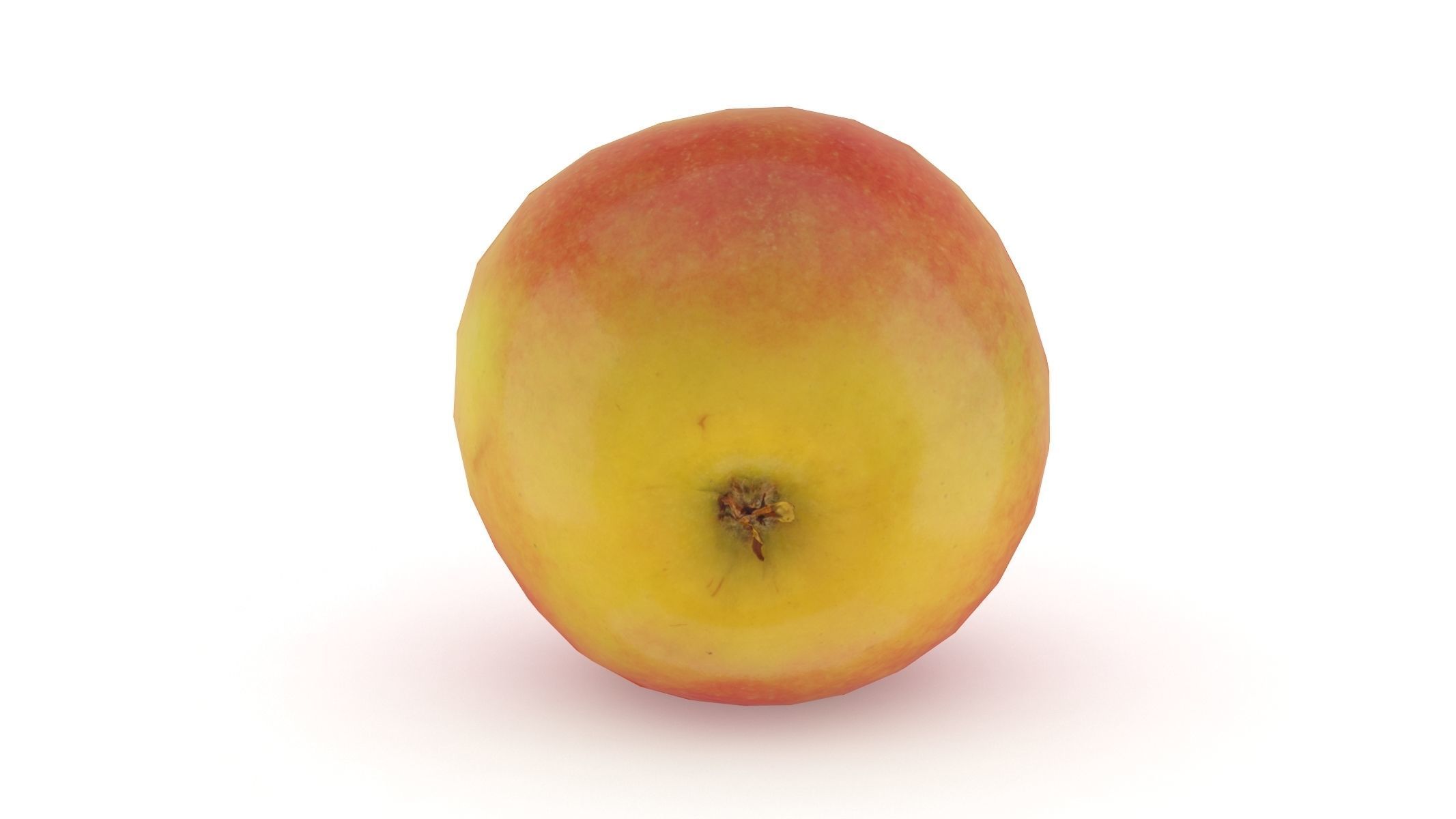 Apple Low Poly PBR Realistic Low-poly 3D model_3