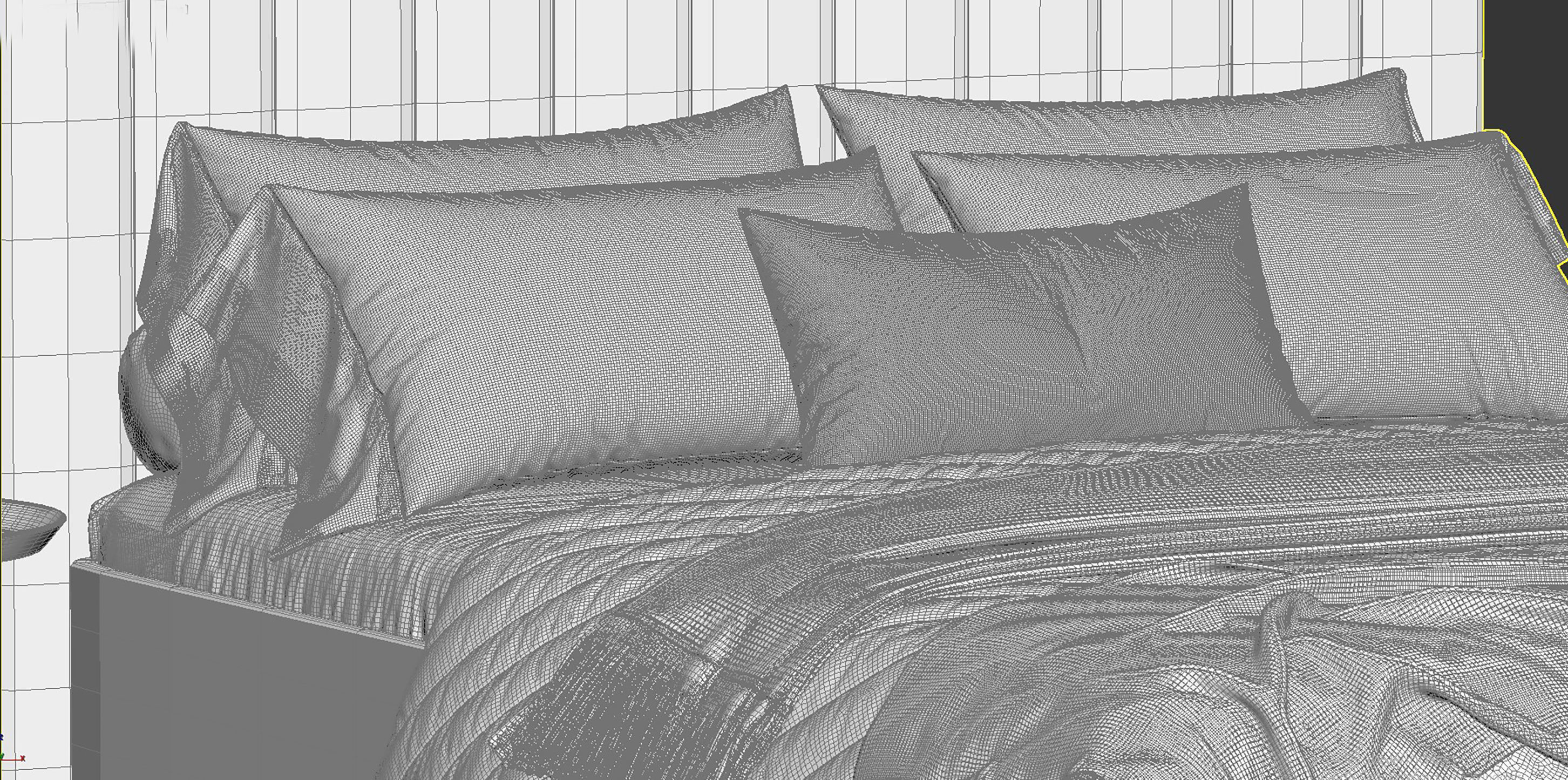 Bed K3 by Delavega 3D model_14