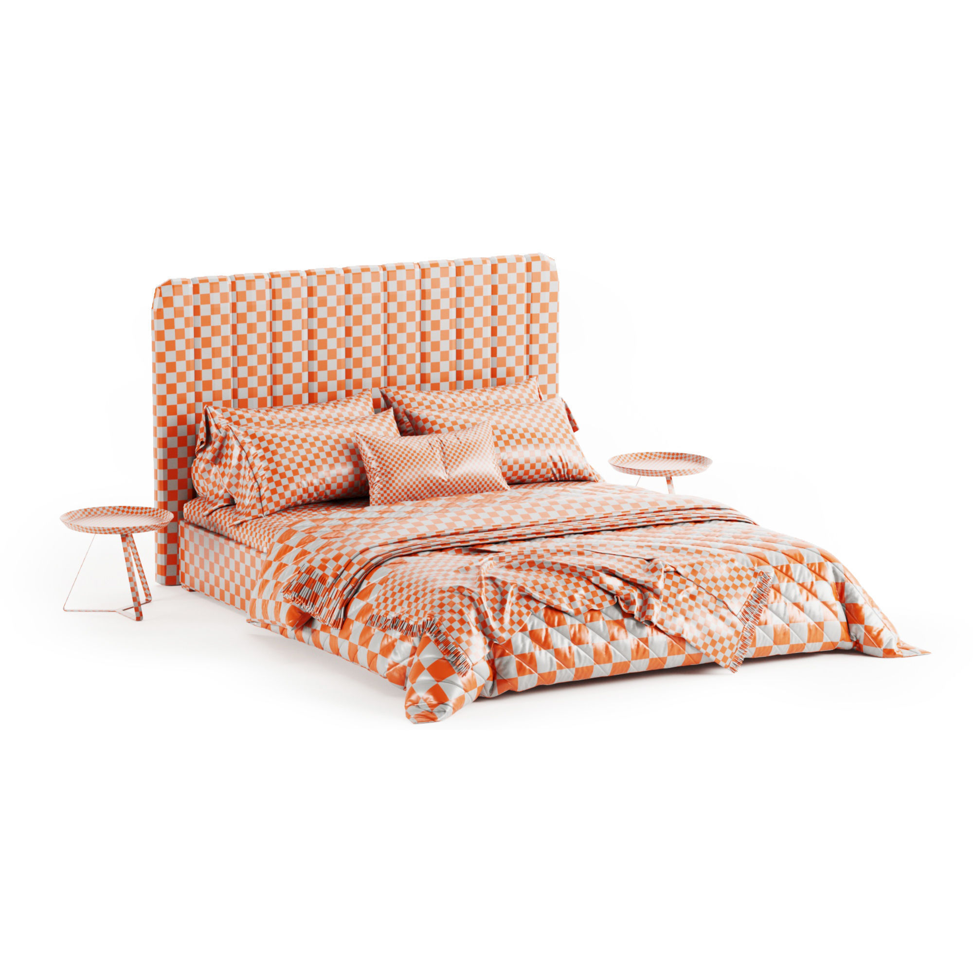 Bed K3 by Delavega 3D model_11