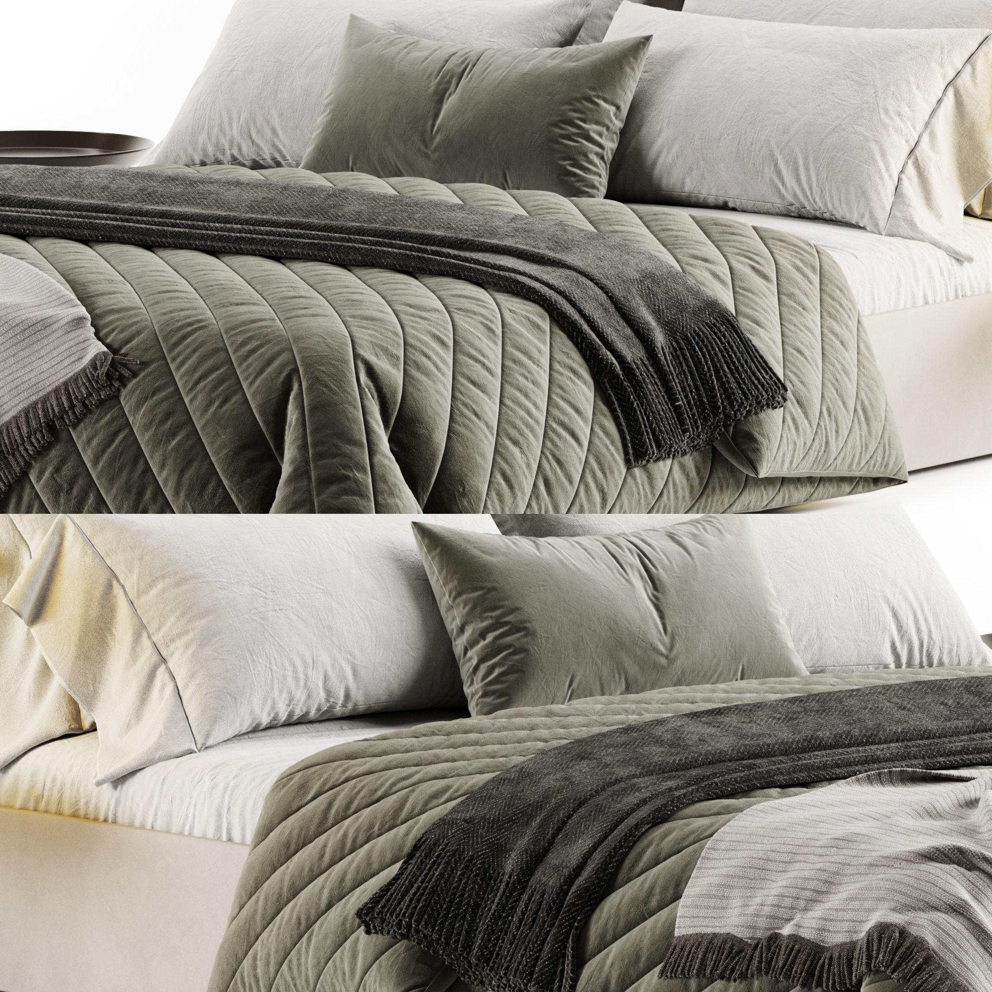 Bed K3 by Delavega 3D model_4