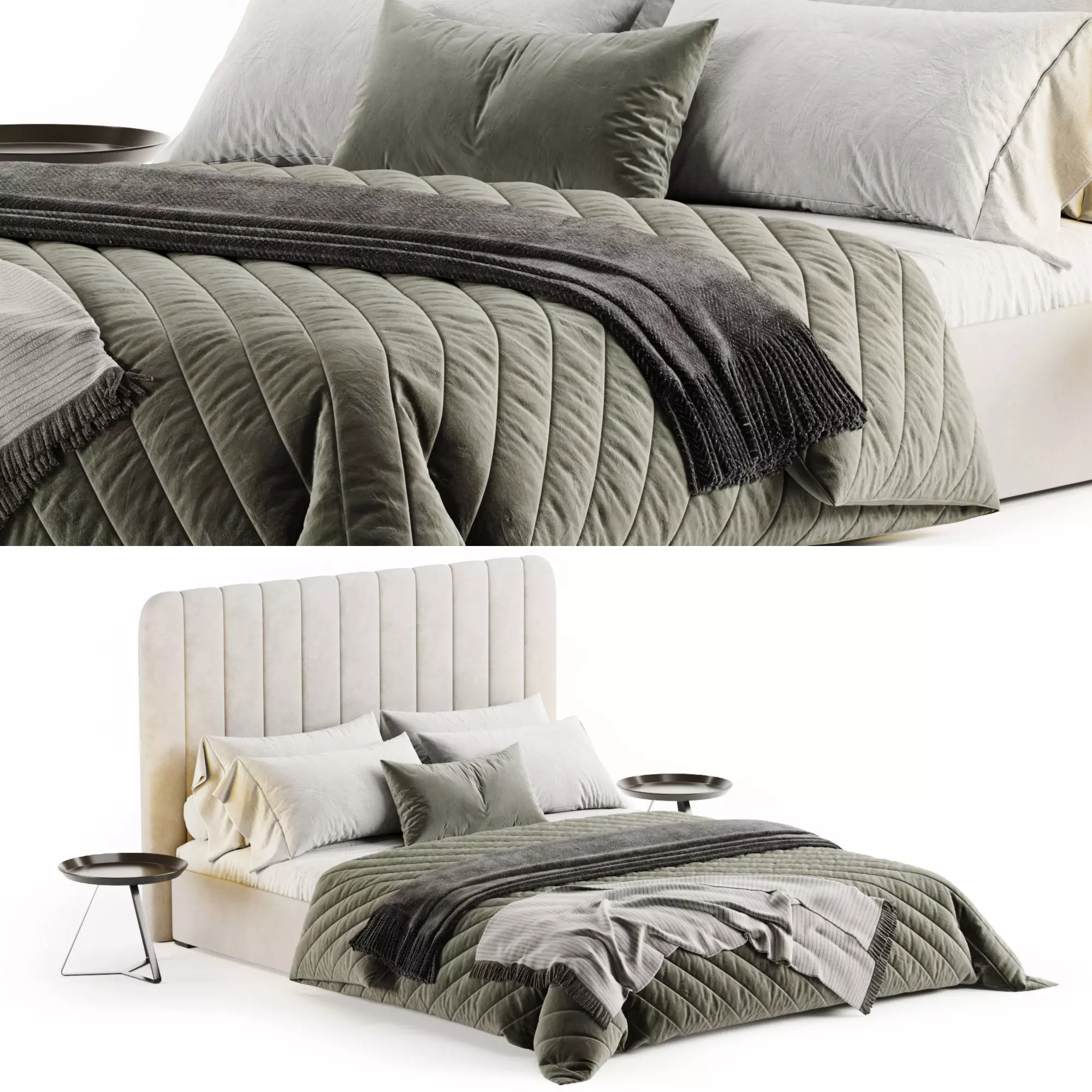 Bed K3 by Delavega 3D model_0