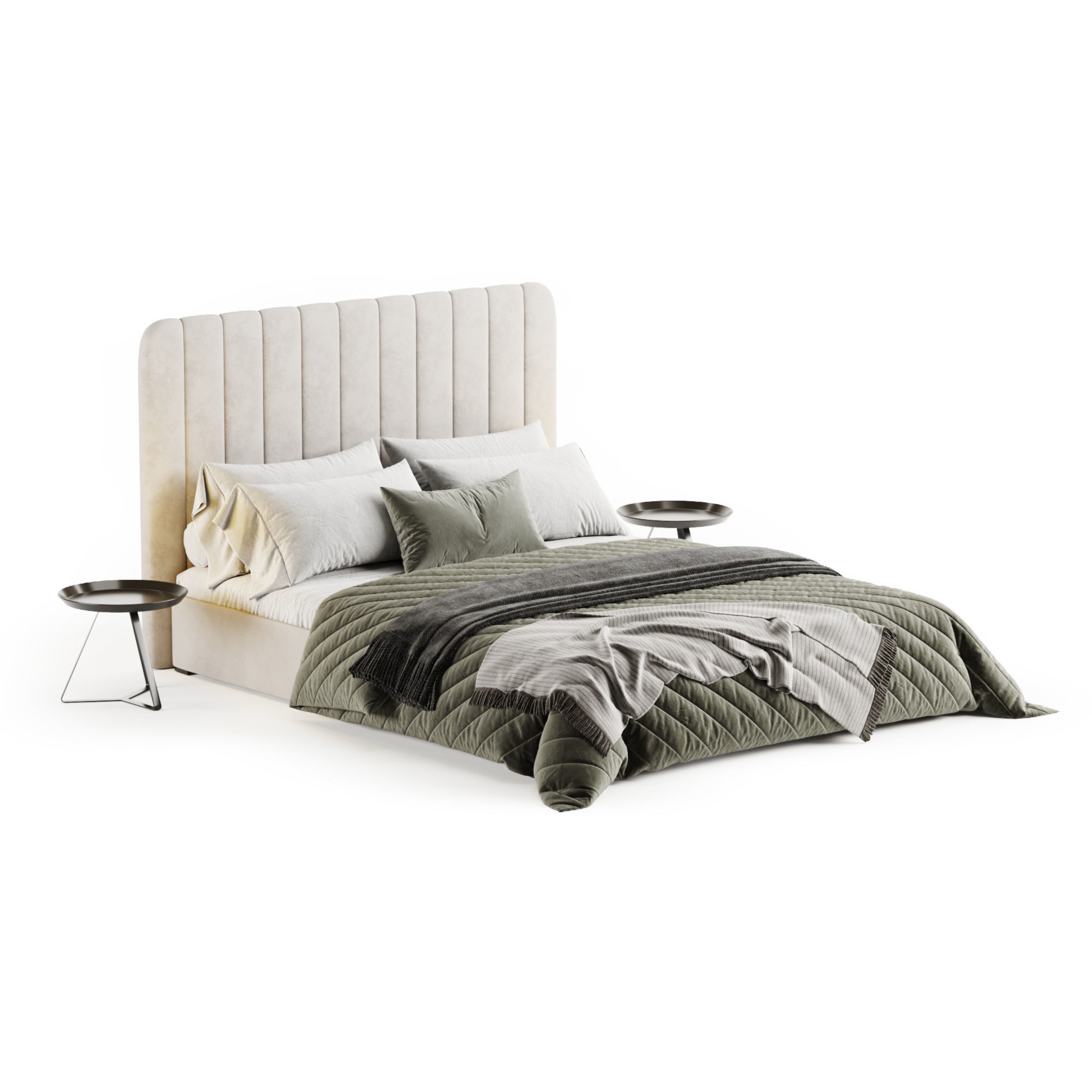 Bed K3 by Delavega 3D model_5