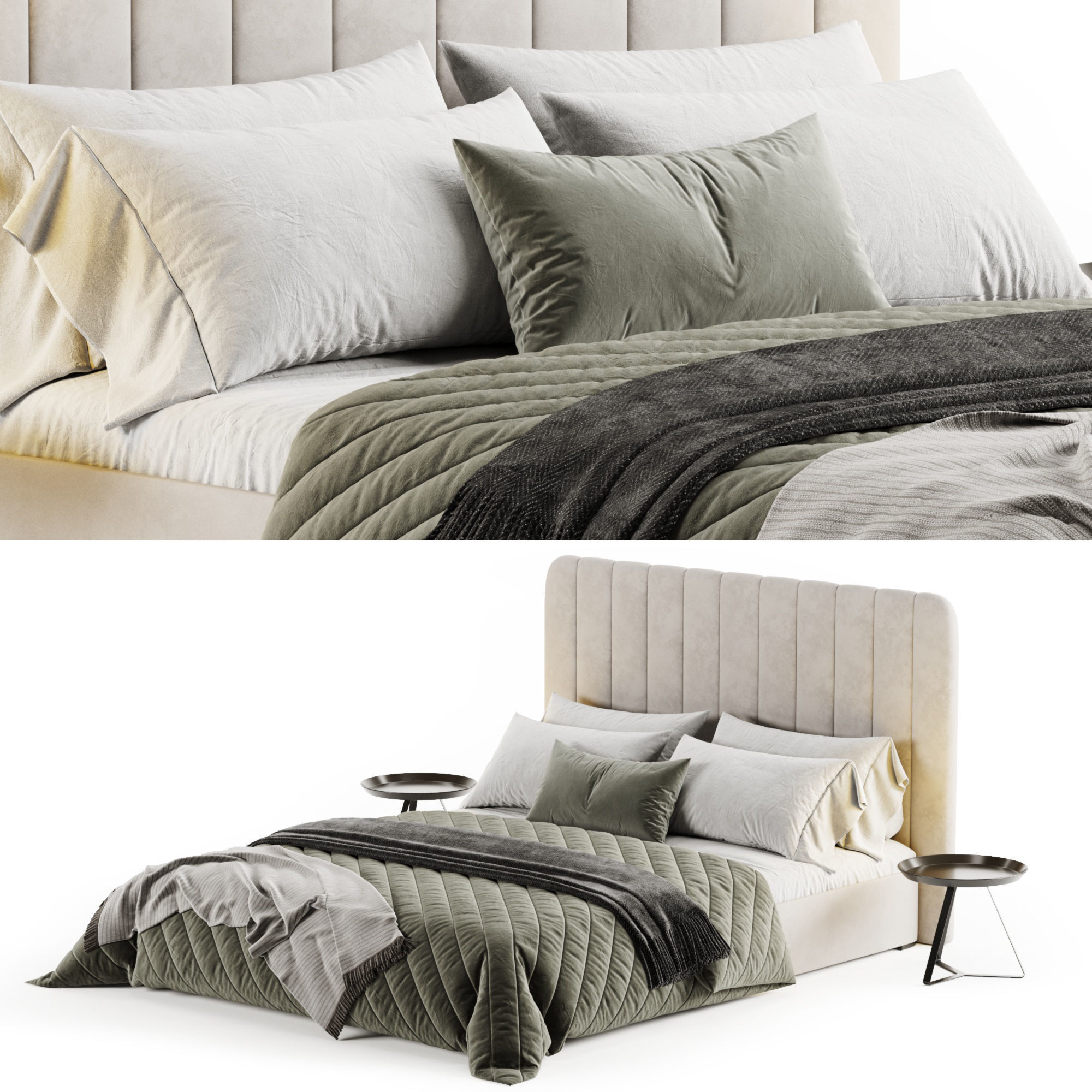 Bed K3 by Delavega 3D model_1