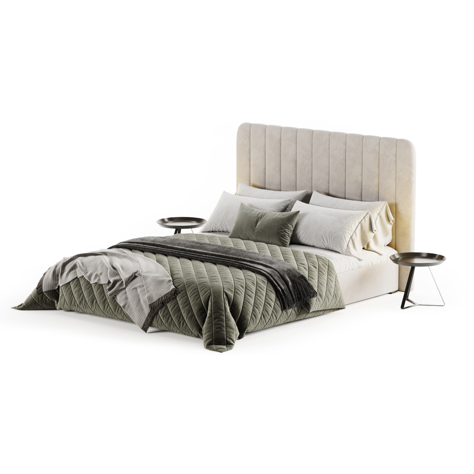 Bed K3 by Delavega 3D model_6