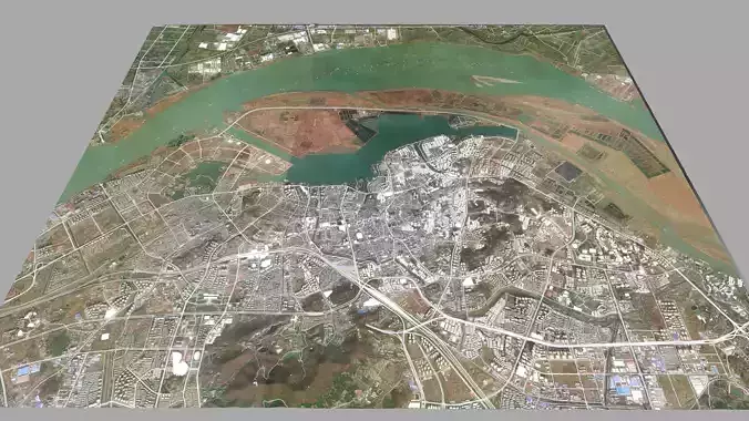 Cityscape Zhenjiang China