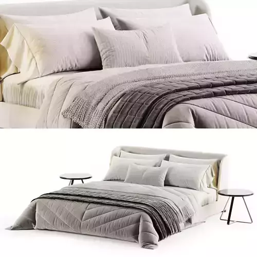 Bed Misuraemme Virgin 3D model