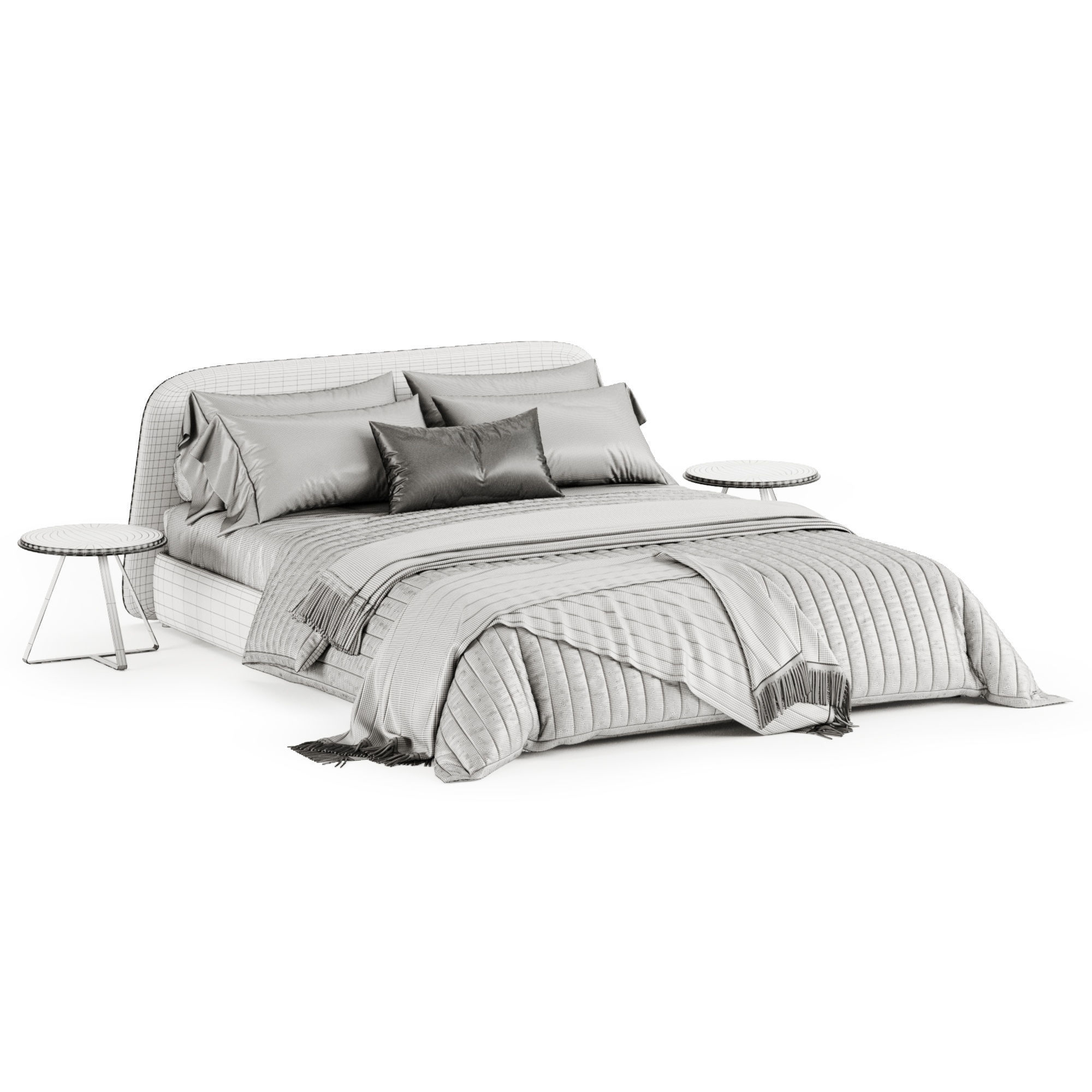 Boca Slimbed Bed 3D model_11