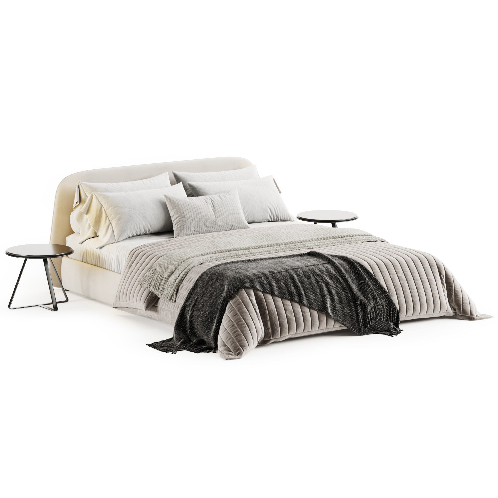 Boca Slimbed Bed 3D model_6