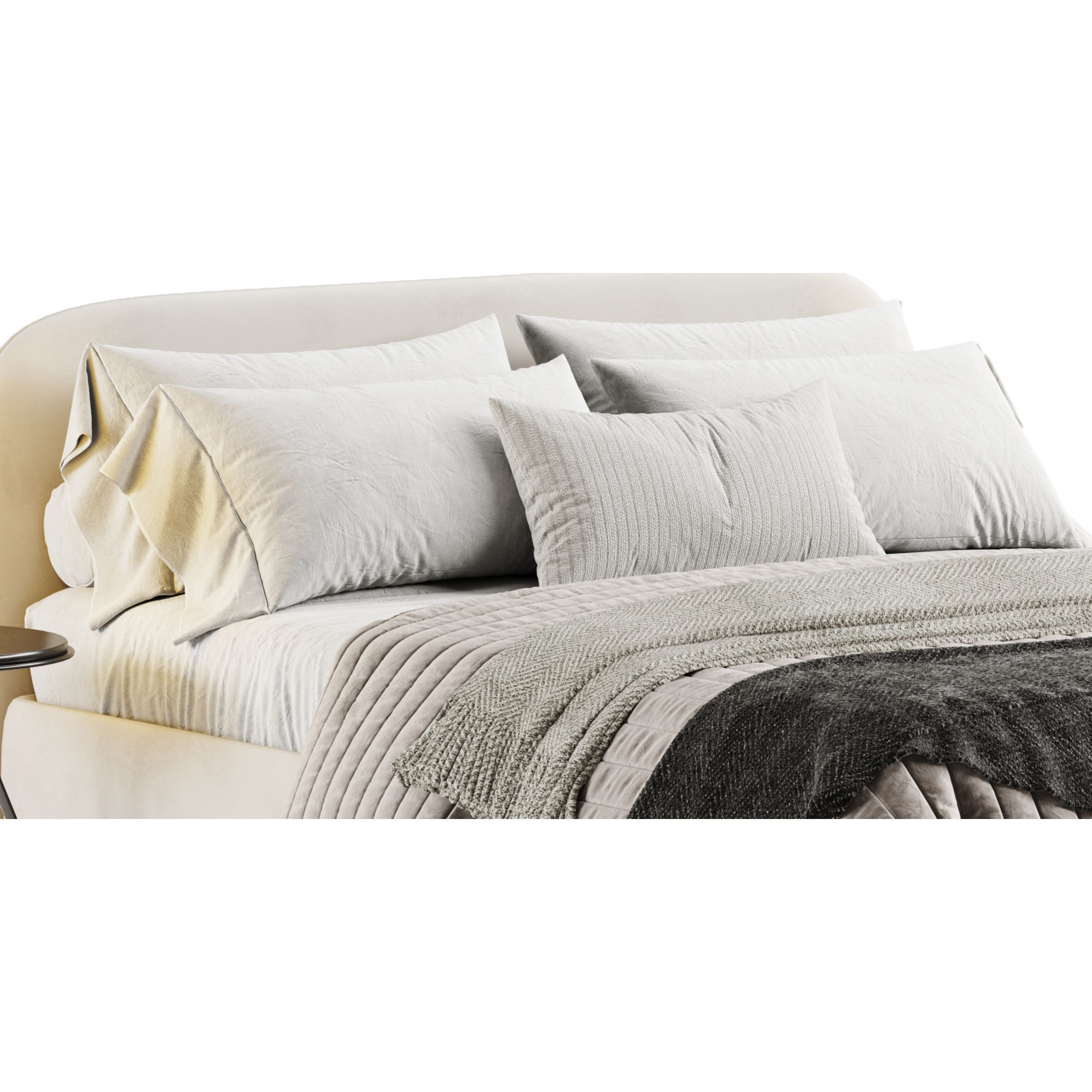 Boca Slimbed Bed 3D model_7