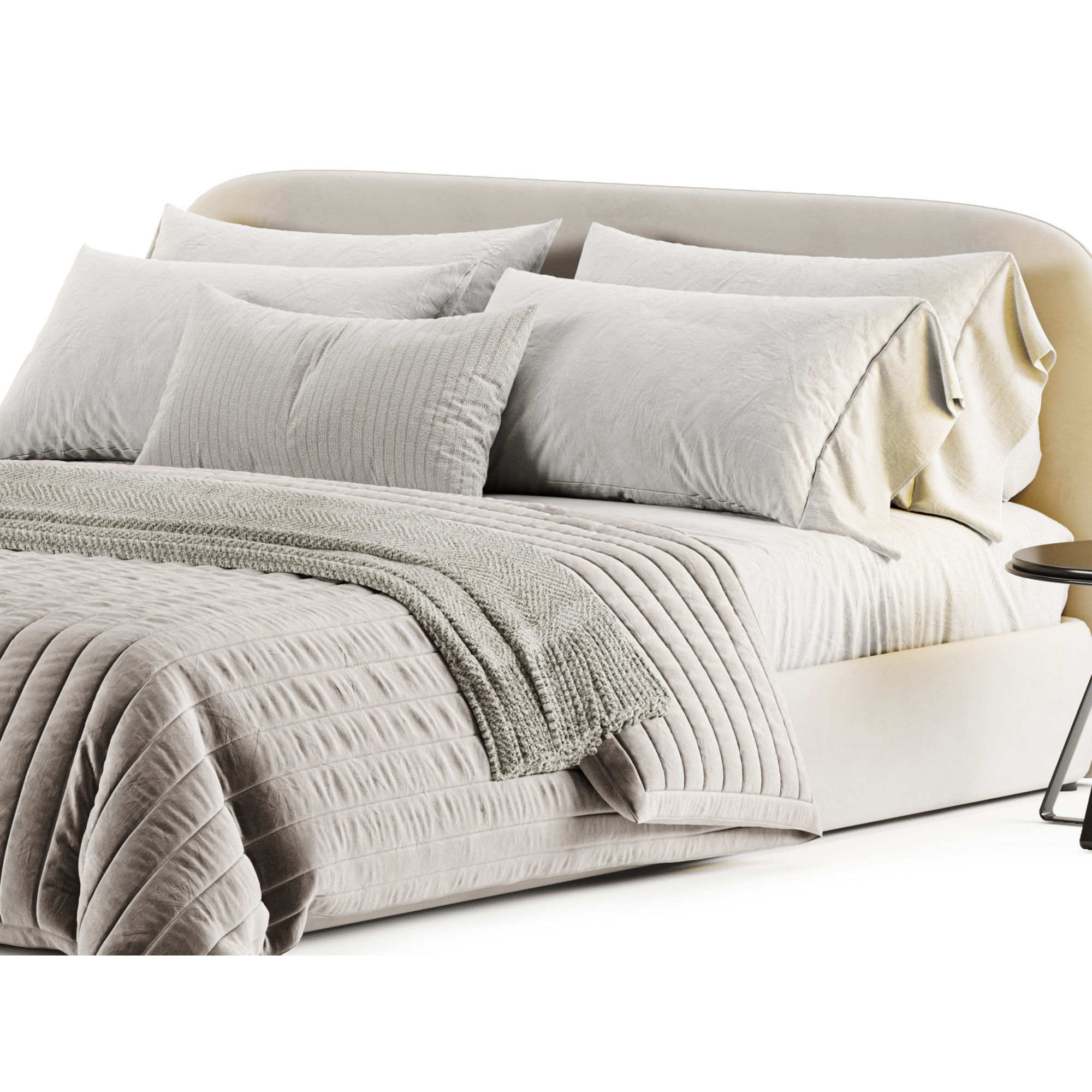 Boca Slimbed Bed 3D model_9