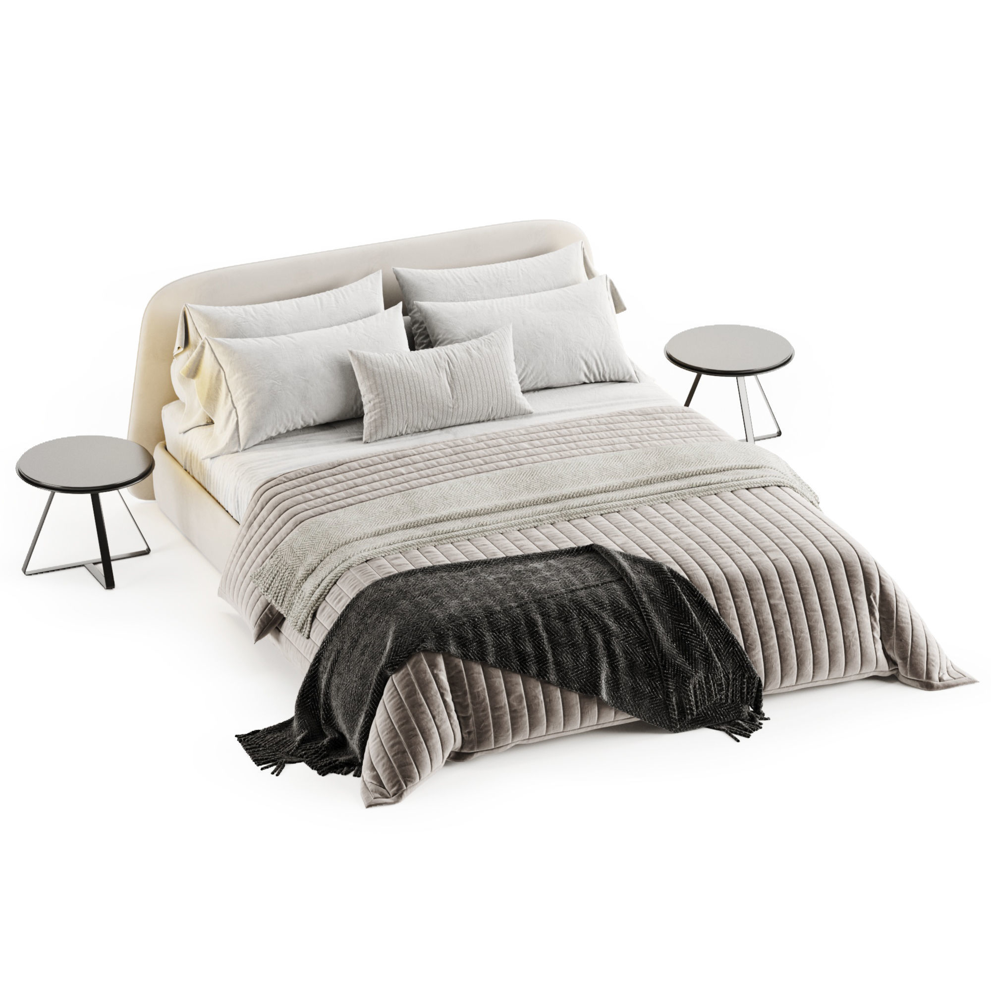 Boca Slimbed Bed 3D model_8