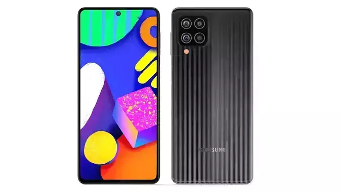Samsung Galaxy F62 3D model