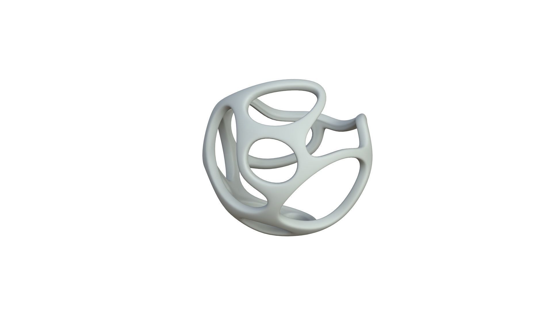 SciFi Cube Object No 43277 Low Poly Shape Texture_3