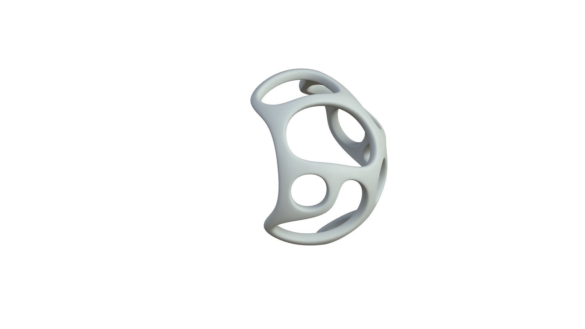 SciFi Cube Object No 43245 Low Poly Shape Texture_4