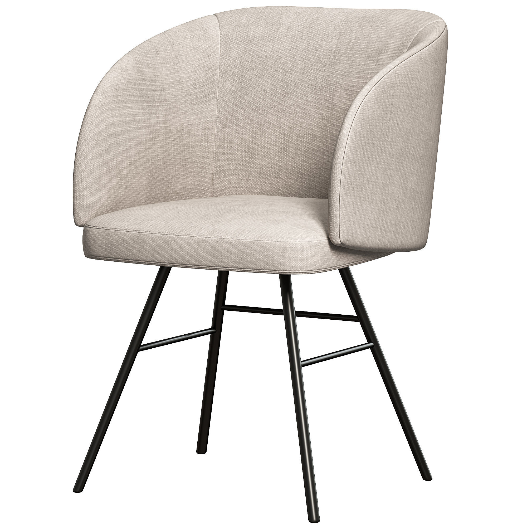 FERRARA ARMCHAIR BY LASKASAS  3D model_2