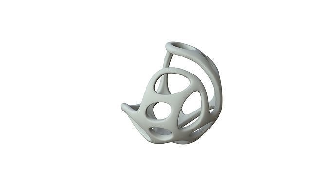 SciFi Cube Object No 42479 Low Poly Shape Texture