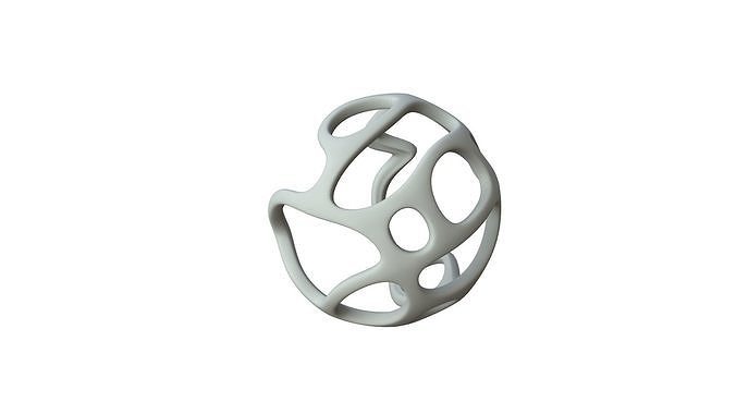 SciFi Cube Object No 41871 Low Poly Shape Texture