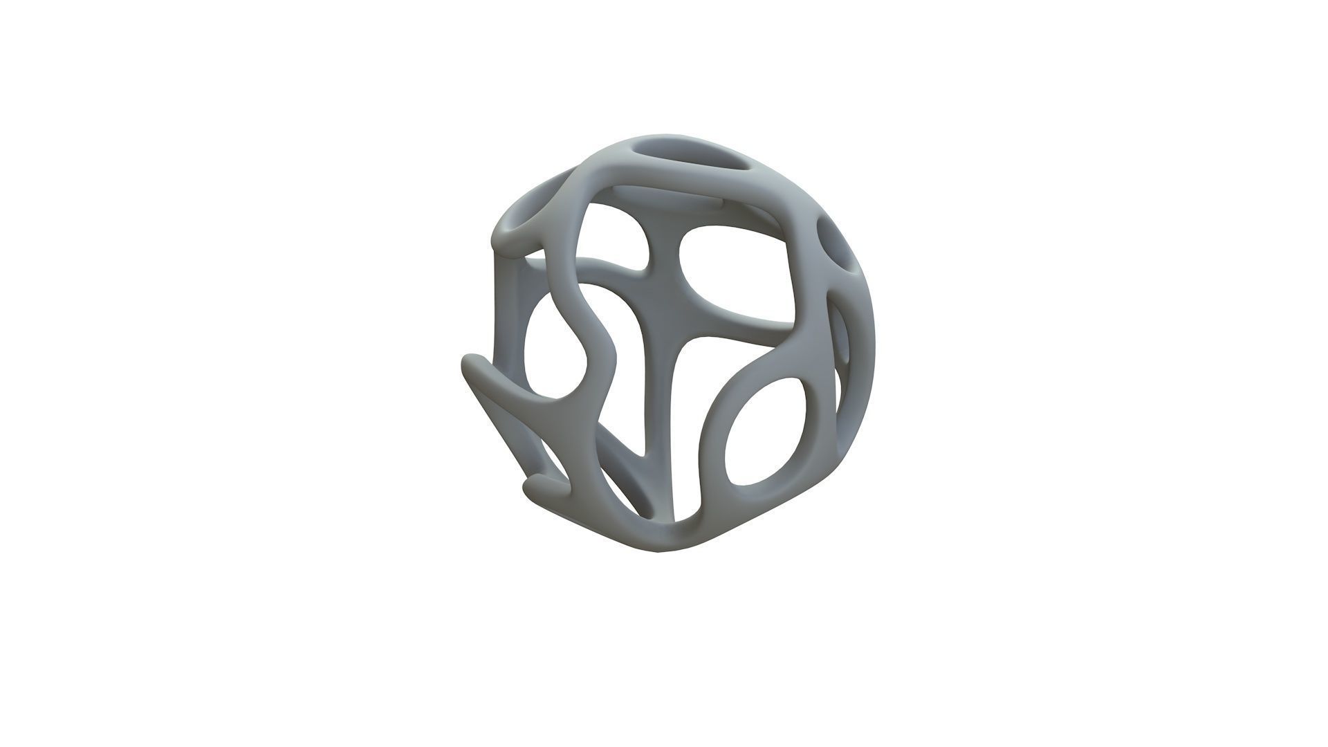 SciFi Cube Object No 41422 Low Poly Shape Texture_12